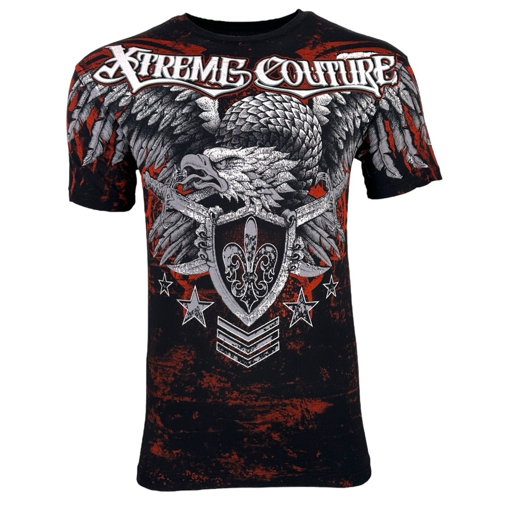 Xtreme Couture By Affliction Men's T-shirt Normandy Eagle S-4XL